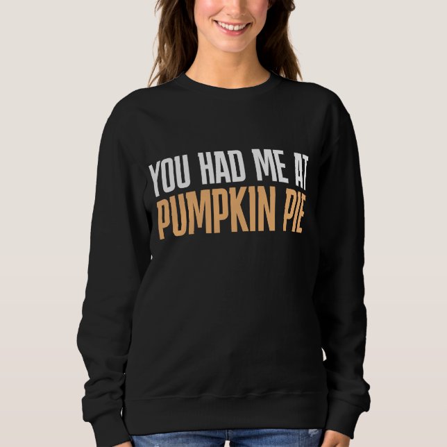 CITROUILLE PIE AUTOMNE T-SHIRTS & SWEATSHIRTS (Devant)