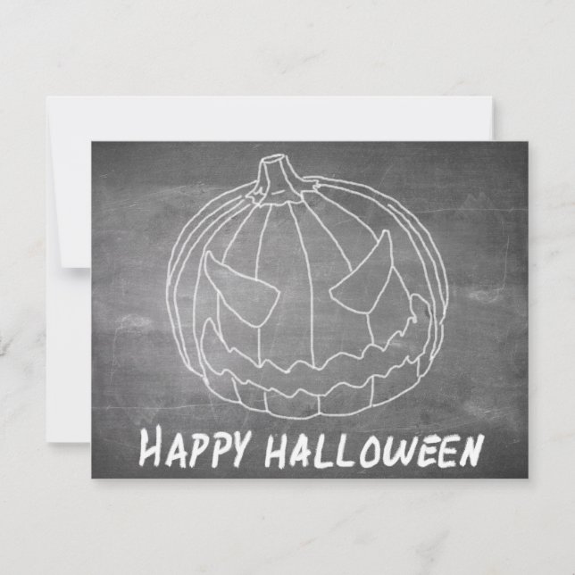Citrouille pour Halloween 6 aspect tableau (Devant)