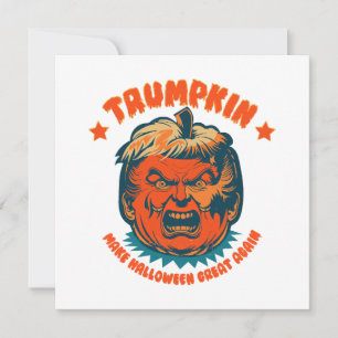 citrouille trump rendre halloween grand encore drô