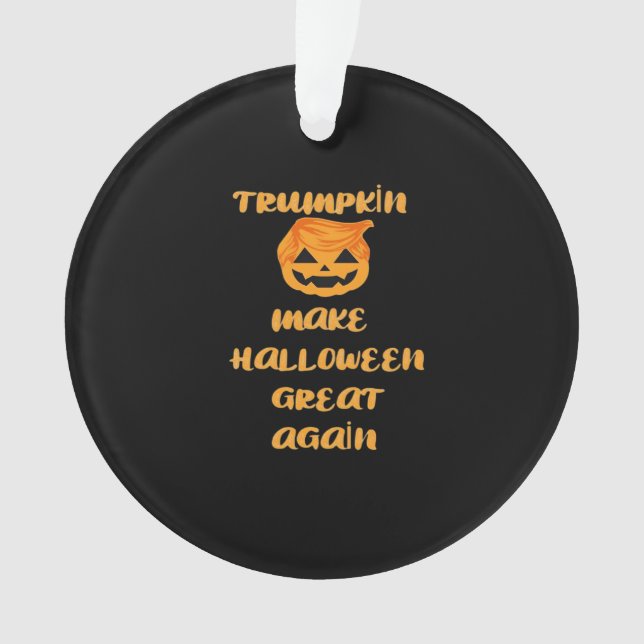 Citrouille Trumpkin Halloween Design - Funny Autom (devant)