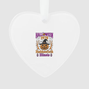 Citrouille Vintage Halloween Haddonfield Illinois