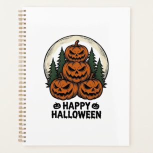 Citrouille Vintage Halloween Jack O Lanterne Fores