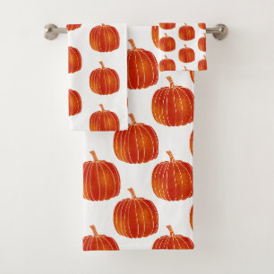 Citrouilles d'automne Halloween mignonnes brillant