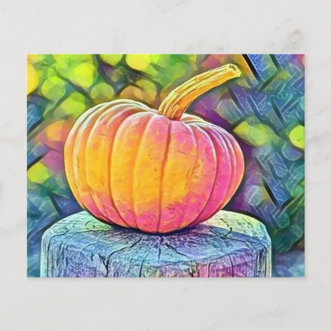 Citrouilles d'automne vintage couleurs d'automne a (Devant)