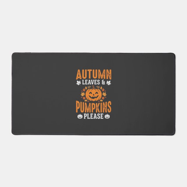 Citrouilles de feuilles d'automne S'il vous plaît  (Recto)