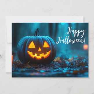 Citrouilles de Nuit Carte de vœux Halloween