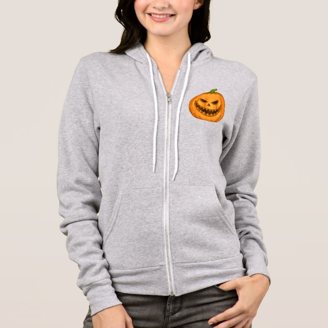 Citrouilles d'Halloween et Sweat - shirt à capuche (Devant)