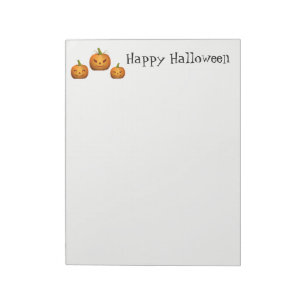 Citrouilles du Bloc-notes Halloween