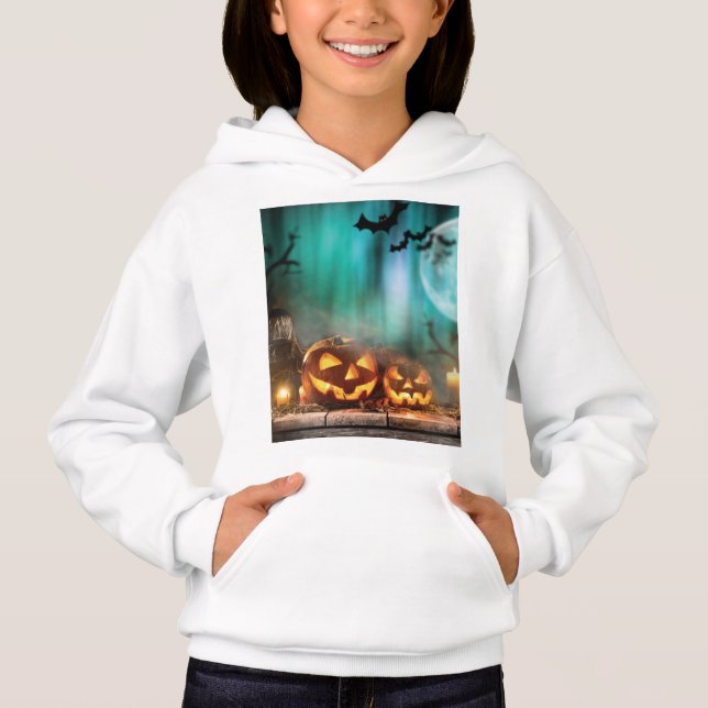 Citrouilles et chauves-souris d'Halloween   (Devant)