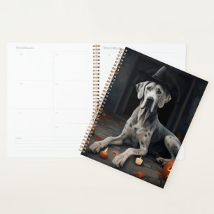 Citrouilles Great Dane Halloween Épouvantable Flip