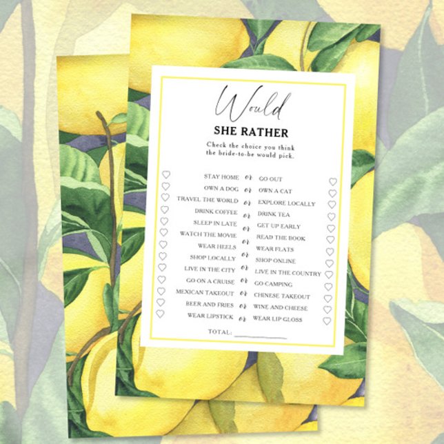 Citrus Citrus citron - Elle préfère le jeu de douc (Créateur téléchargé)