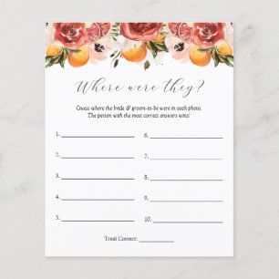 Citrus et verdure où étaient-ils parties