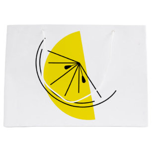 Citrus Lemon sac cadeau grand