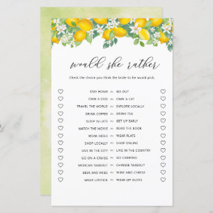 Citrus Lemon Voudrait Elle Plutôt Fête des mariées