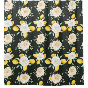Citrus Motif rideau de douche