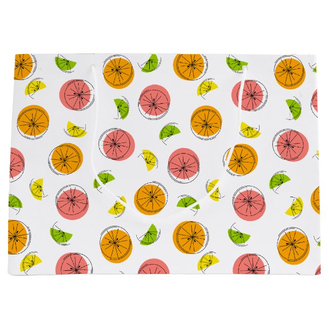 Citrus Multi sac cadeau grand (Devant)