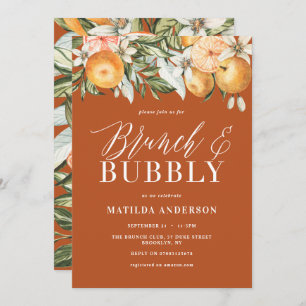 Citrus, orange + brunch en fleur & mousseux