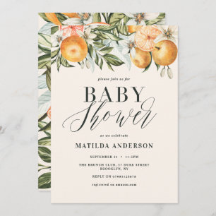 Citrus, orange + brunch en fleur & mousseux