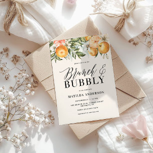 Citrus, orange + brunch en fleur & mousseux