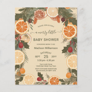 Citrus séché budget Joyeux petit Baby shower