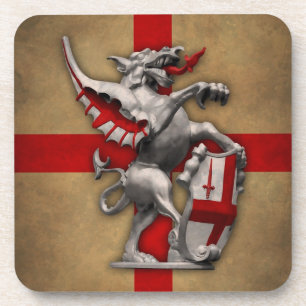 City of London Dragon Cork Dessous de verre
