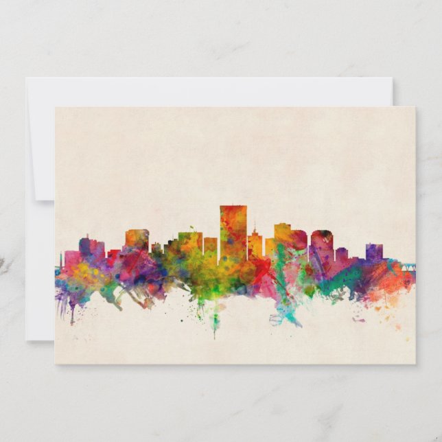 Cityscape de Richmond Virginia Skyline (Devant)