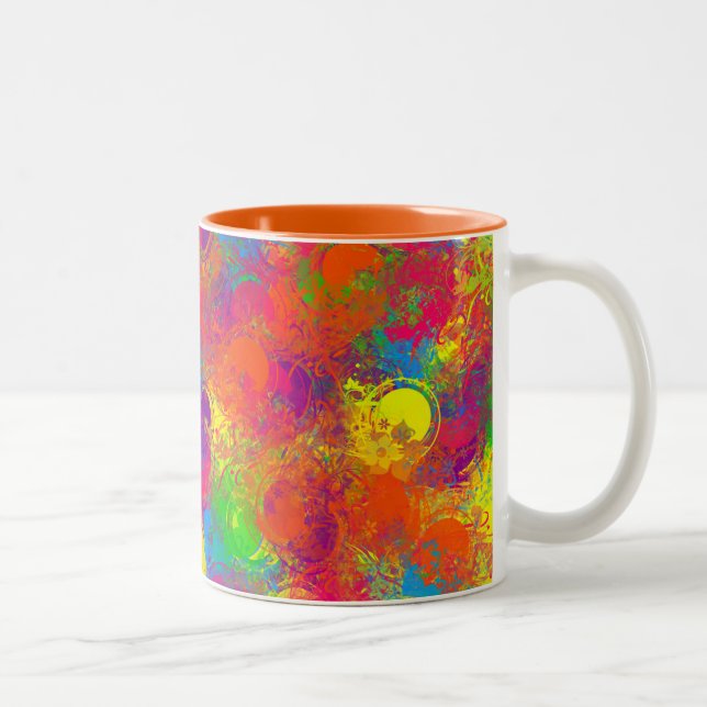 CKC Paint Can Florals-Coffee Mug (Droit)