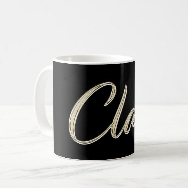 Claas s'appelle Whitegold Tasse Teetasse (Devant gauche)