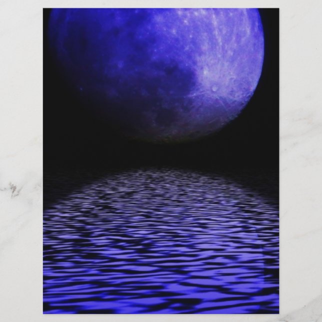 Clair de lune rougeoyant (Devant)