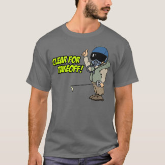 Clair pour le T-shirt pilote du décollage RC