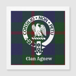 Clan Agnew Crest Badge et Tartan