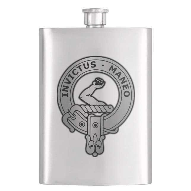 Clan Armstrong Crest Flacon (devant)