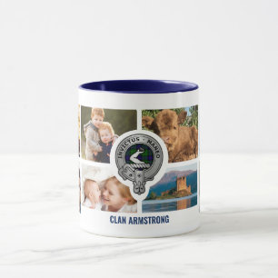 Clan Armstrong Mug de famille personnalisée