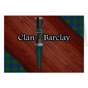 Clan Barclay Tartan Sgian Dubh Blade