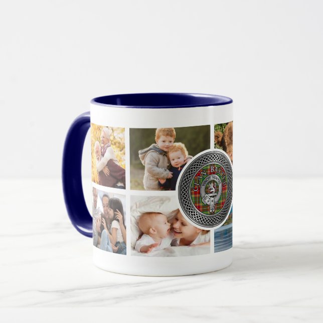 Clan Baxter Mug familial personnalisé (Devant gauche)