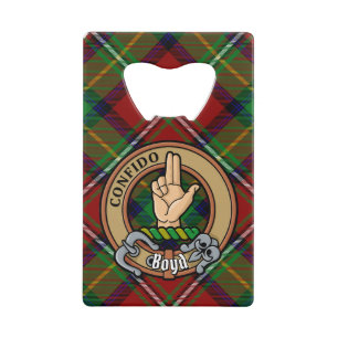 Clan Boyd Crest sur Tartan