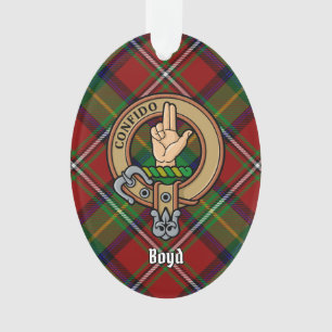 Clan Boyd Crest sur Tartan