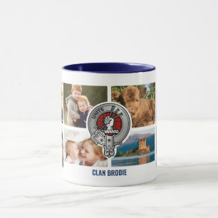 Clan Brodie Mug familial personnalisé