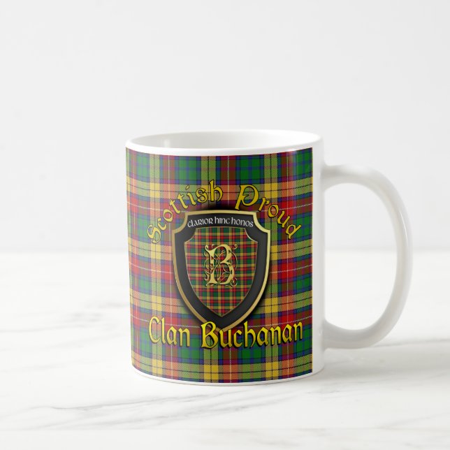 Clan Buchanan Scottish Fier Cups Mugs (Droite)