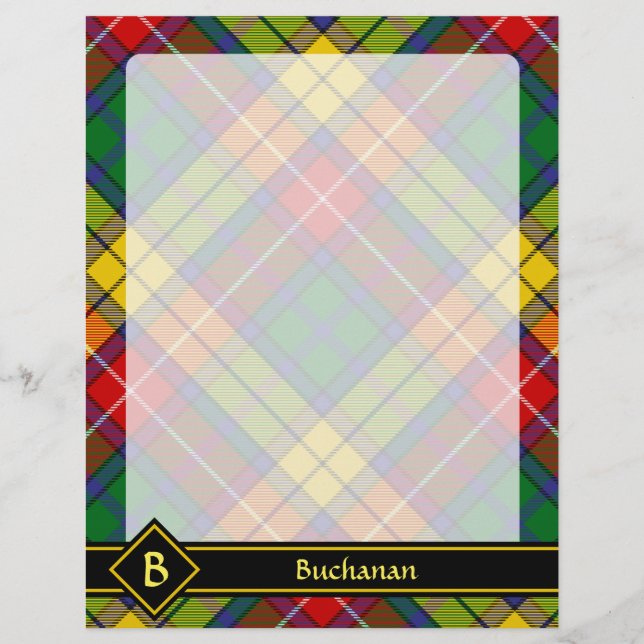 Clan Buchanan Tartan (Devant)