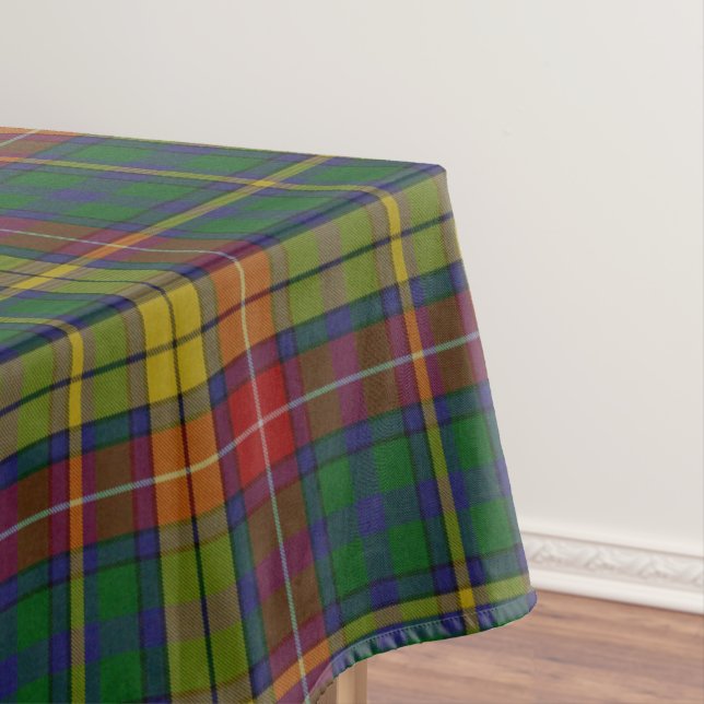 Clan Buchanan Tartan Nappe (In Situ)