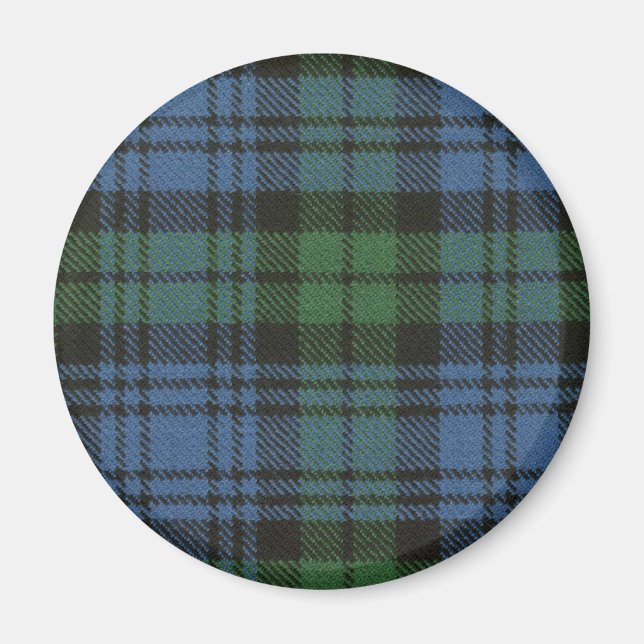 Clan Campbell Tartan Magnet (Devant)