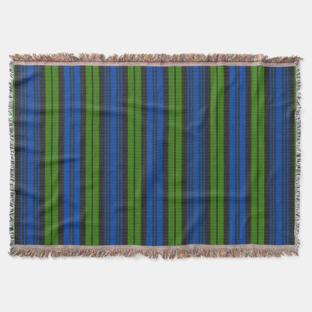 Clan Campbell Tartan Weft Jetez la couverture (Devant)