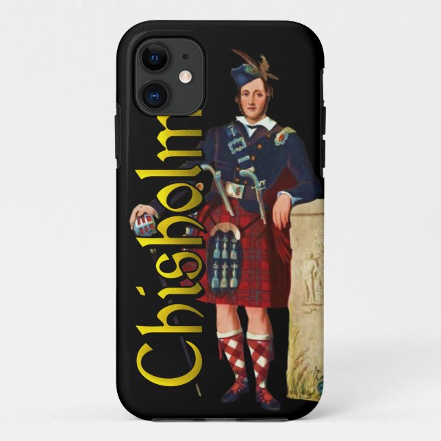 Clan Chisholm Ancien Écosse Étui (Dos)
