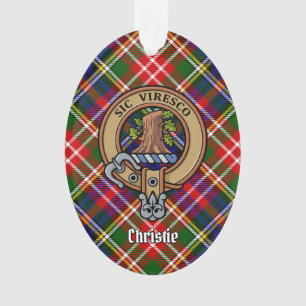 Clan Christie Crête sur Tartan