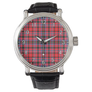 Clan Classic Sans Temps Udny Tartan Plaid Montre C