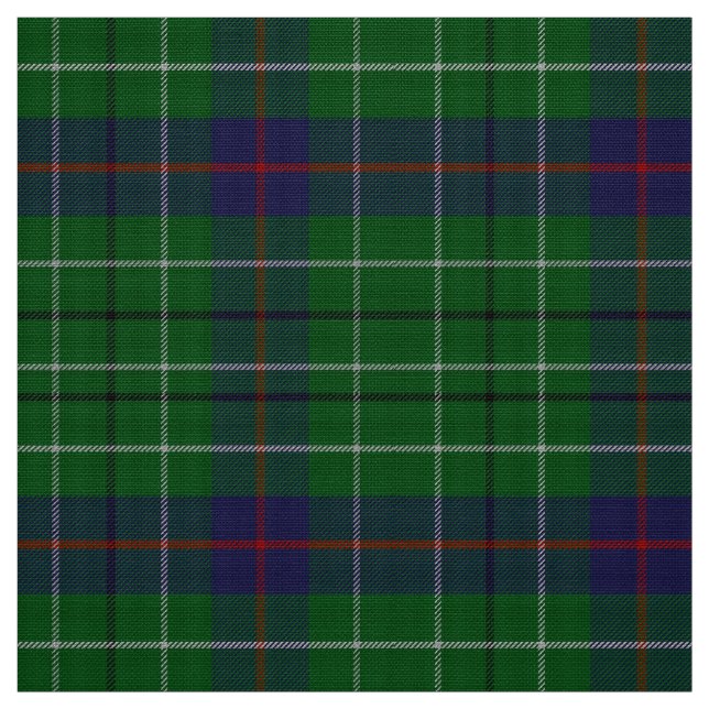 Clan Classique Duncan Tartan Tissu Plaid (Échantillon)