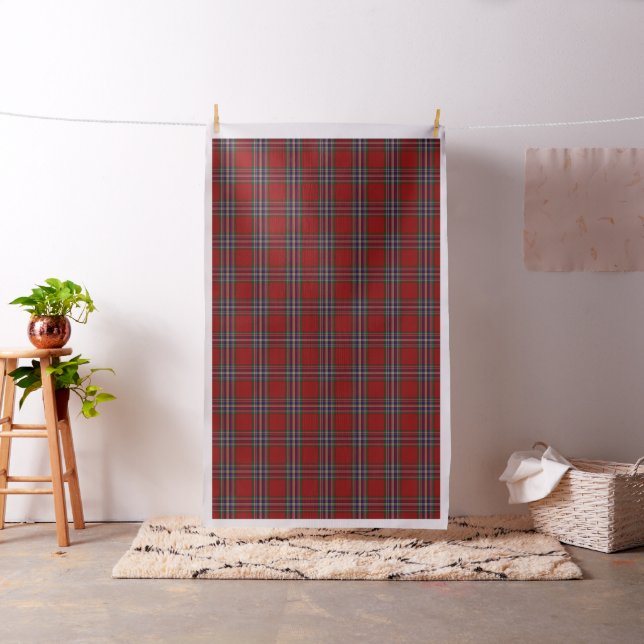 Clan classique MacFarlane Tartan Tartan Tissu Plai (In Situ)