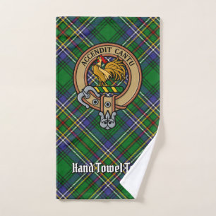 Clan Cockburn Crest sur Tartan