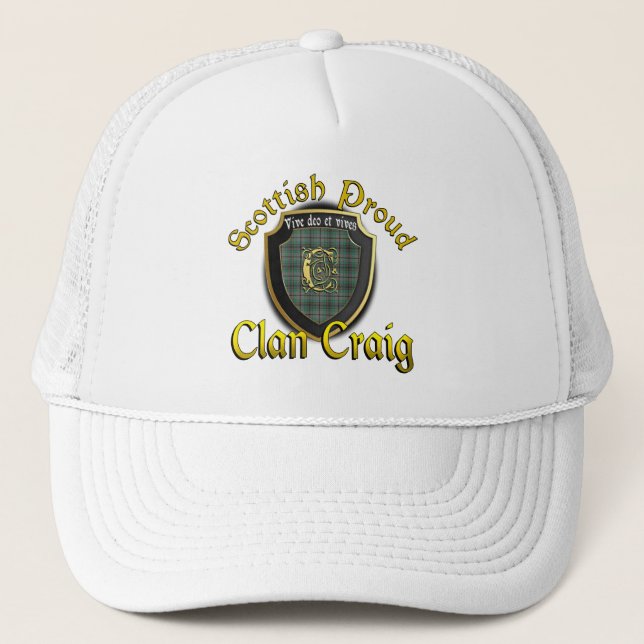 Clan Craig Casquette de dynastie écossaise (Devant)